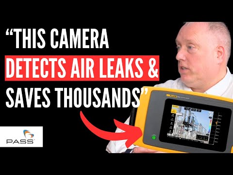 Detecting leaks with the Fluke Acoustic Imager! Ii500, ii905 and ii915