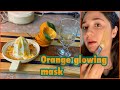 Orange peel powder Face Mask for Glowing Skin || Orange Peel powder Benefits!!!