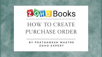 How to create Purchase Order