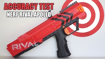 NERF RIVAL Apollo Firing/Accuracy test