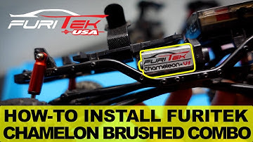 How-To Install Furitek CHAMELON BRUSHED COMBO For Beginners | Axial SCX24 Deadbolt EP.7