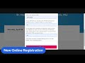 Online Registration Tutorial