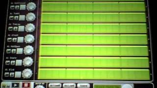 Molten Drum Machine - The Pattern Menu