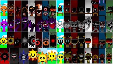 Incredibox Sprunki Mix: Oren Vs Durple Vs Mr.Fun Computer Vs Wenda Vs Mr.Sun Vs Fun Bot Vs Simon