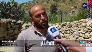 مستوطنون يقتحمون منطقة حرشا قرب مدينة رام الله المحتلة - (15-4-2018)