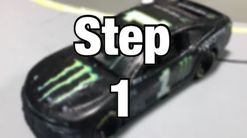 How To Build A Custom NASCAR Diecast Part 1