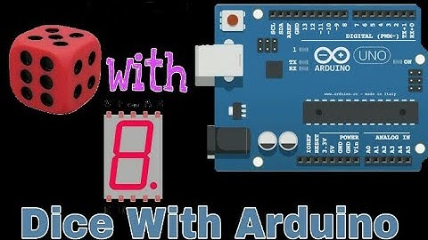 Seven segment display with Arduino | 🎲 Dice with Arduino