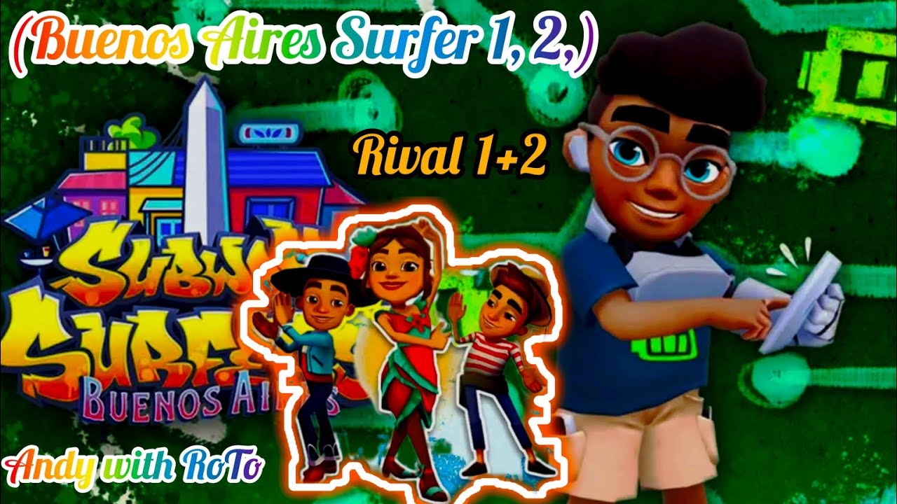 SUBWAY SURFERS✓ JOGANDO NA CIDADE DE BUENOS AIRES PELO POKI