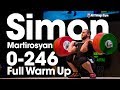 Simon Martirosyan 0-246kg Full Warm Up + Competition 2017 Junior Worlds