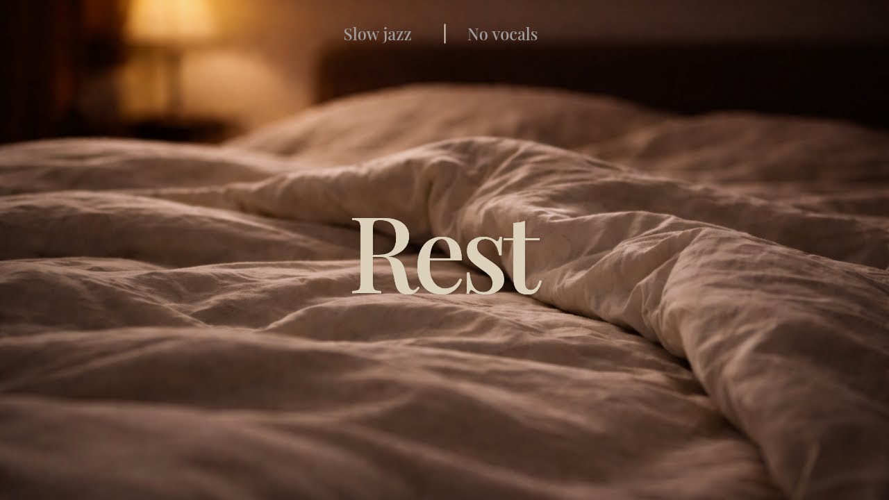 Slow Jazz for Quiet Moments | No Vocals