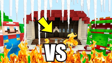 Minecraft Switch - Mario Capture The Flag - FIRE VS ICE DRAFT 2017 -