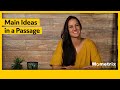 Understanding Main Ideas and Topics