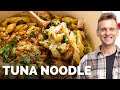 One pot stovetop tuna noodle casserole  great weeknight meal