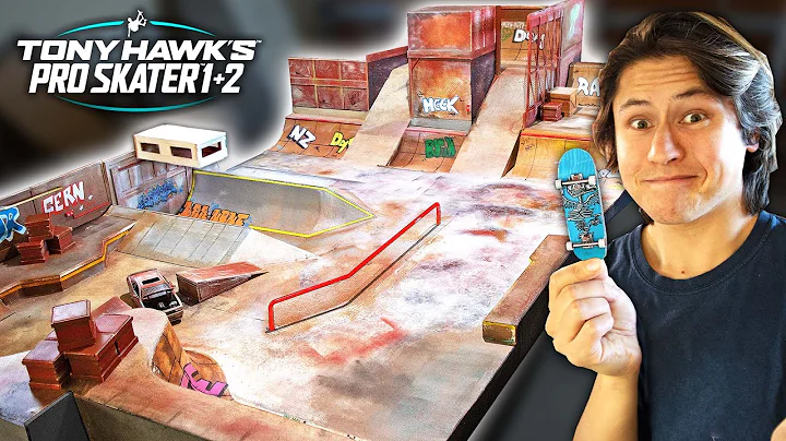 TONY HAWKS PRO SKATER WAREHOUSE FOR FINGERBOARDS!