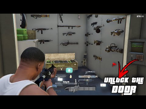 GTA 5 - How to Unlock Secret Weapons! (Fort Zancudo Weapons)