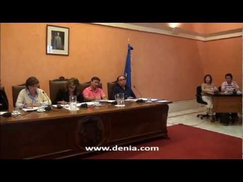 Dénia: Ordentliche Plenarsitzung im September 2012