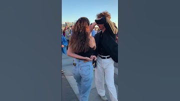 SALSA COUPLE DANCING AT STENPIREN (GÖTEBORG)  #dance #salsatechnique #cubansalsa