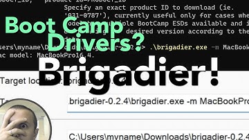How to use Brigadier to Download ANY Boot Camp Drivers (Easy Guide in 4K)