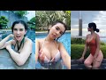 Maria Vania Hot Info ● Maria Vania Berenang Pakai Bikini, Netizen: Segarnya Sampai ke Ubun-Ubun!