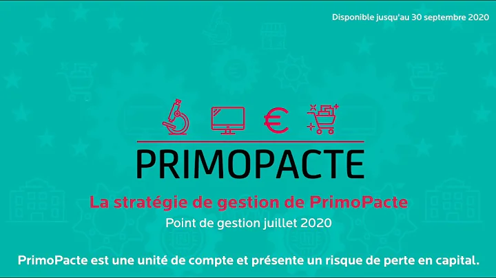 La stratgie de gestion de PrimoPacte