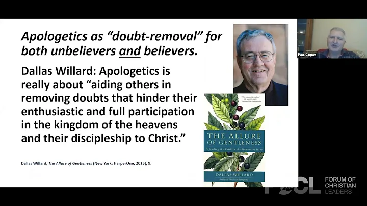 WEBINAR: Christian Apologetics: Pitfalls and Pathw...