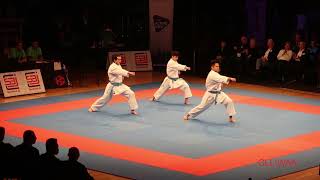 Karate | Unsu Team Kata | German Championship Hamburg 2020 | Part 3 Male Team Winners