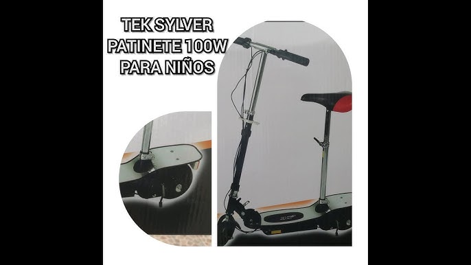 Vidaxl trottinette électrique avec siège 120 w rose VIDAXL Pas Cher 