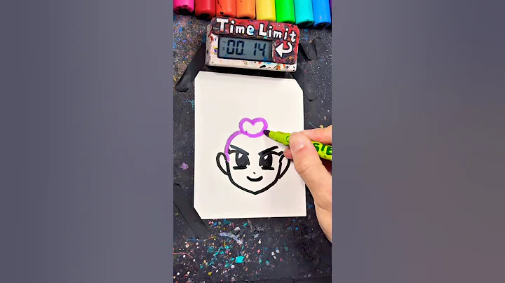 Drawing Rumi in 30Sec(KPop Demon Hunters)