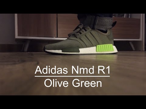 adidas nmd r1 khaki green