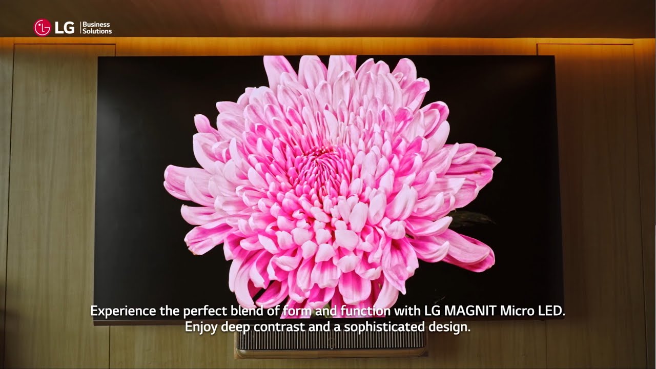 LG MAGNIT Micro LED สุดยอดเทคโนโลยีจอภาพที่สะกดคุณได้ทุกมุมมอง - YouTube