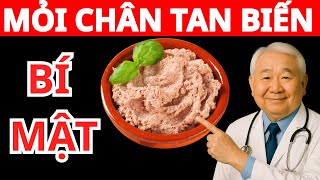 GIẢM MỎI CHÂN, YẾU CƠ VÀ KHÓ ĐI LẠI Ở TUỔI GIÀ NHỜ MÓN ĂN THIÊN NHIÊN - SỨC KHỎE NGƯỜI CAO TUỔI