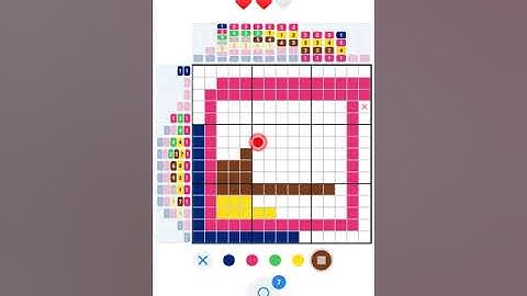 Nonogram Color The hardest and the last level in the challenge of Pets and Friends 28_144
