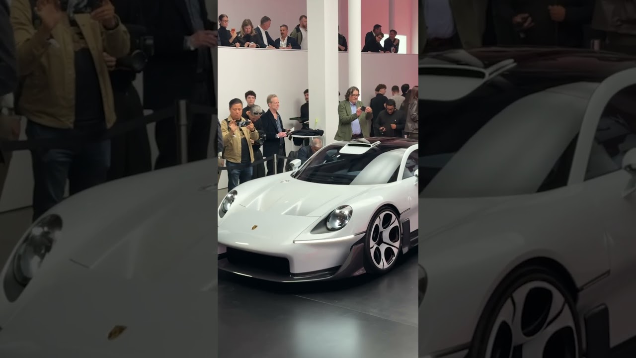 Porsche just showed off the Mission S in New York City.