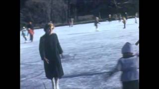 Ice Skating On The Eastern University Pond 1959