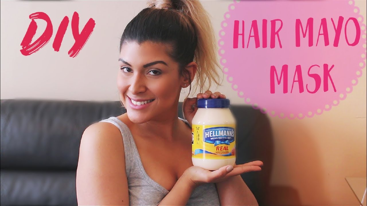 DIY Hair Mayo Mask For Damaged Hair! YouTube
