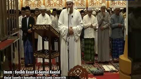 ترتيل سورة النساء كاملة للقارىء عزت راشد من تراويح اندونيسيا  2018