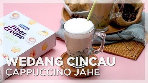 RESEP WEDANG CINCAU CAPPUCCINO JAHE