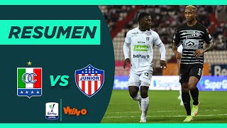 Once Caldas vs Junior (Goles y Highlights) Liga BetPlay Dimayor 2022-1 | Fecha 6