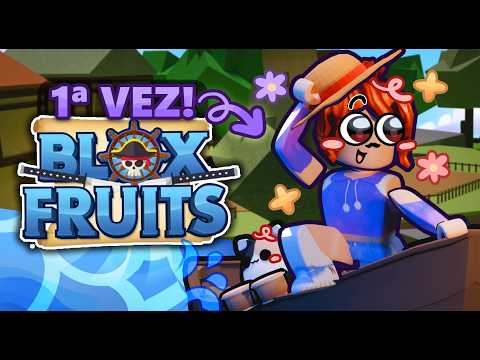 Playing Blox Fruits for The FIRST Time! (7 Years Later..)