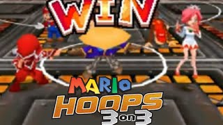 Mario Hoops 3 On 3 Star Cup Hard Mode Nintendo Ds