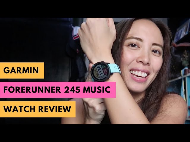 Garmin Forerunner 245 Music Hands-On Review