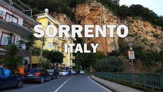 Sorrento, Italy  Driving Tour 4K