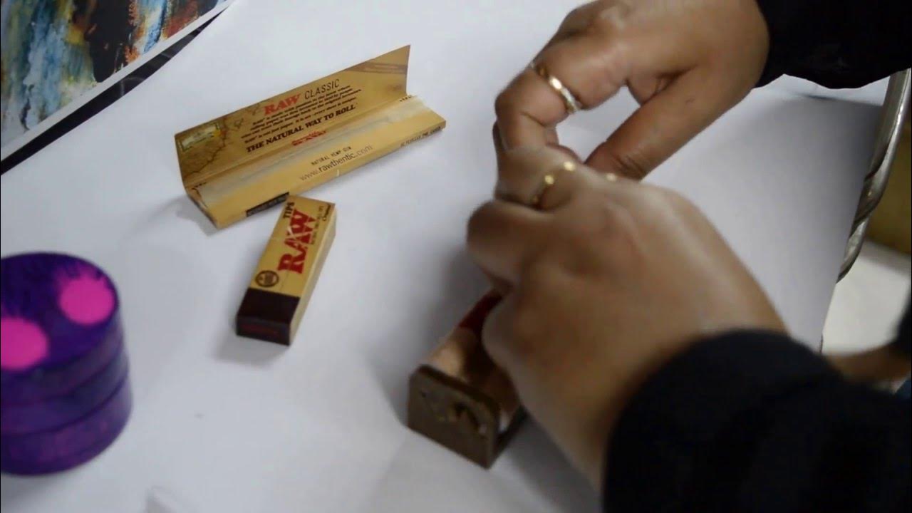 Filter tip rolling tutorial #rollingpaper #rollingmachine #rawrollingp, rolling machine