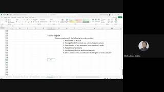 Audit Planning (ISA 300/ PSA 300) Part 3