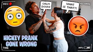 HICKEY PRANK ON GIRLFRIEND GONE WRONG! *SHE LEAVES ME* 
