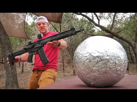 my-crazy-new-3-in-1-gun-vs.-100-pound-aluminum-ball!!!