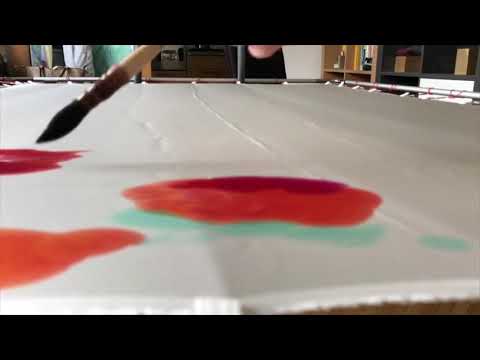 Video: Ako Maľovať Na Hodváb
