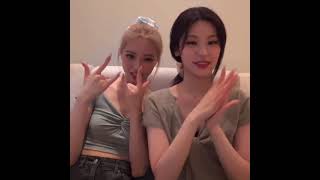 ITZY Yuna & Yeji VIVIZ’s Loveade challenge