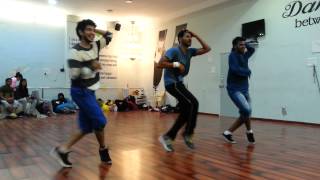 HAPPY HOUR PRABHUDEVA SIR  rehearsing with RAHUL N PAUL ABCD2