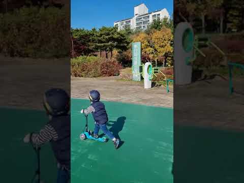 [37개월]4살아기 킥보드